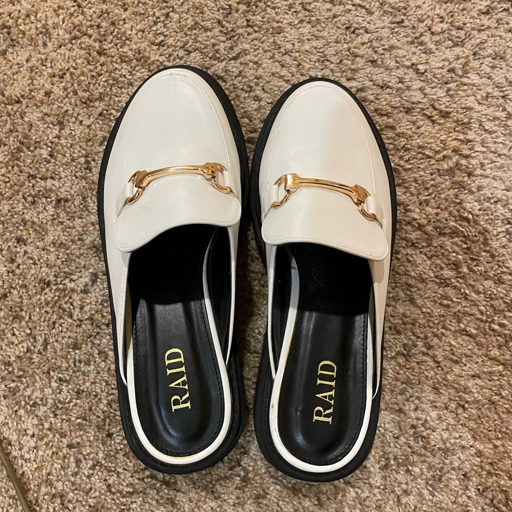 RAID Platform Loafer Mules